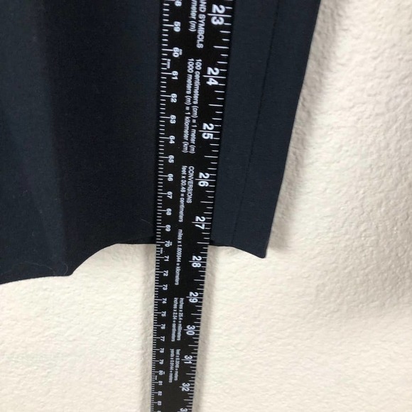 Banana Republic Pants Black Ryan Fit Contrast Side Stripe Trouser Size 14 - Picture 12 of 16